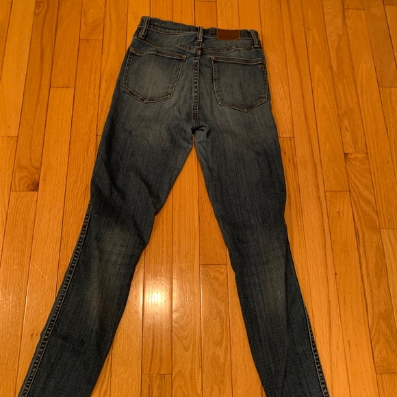 MADEWELL 10" High-Rise Skinny Jeans size 25 - Picture 11 of 15